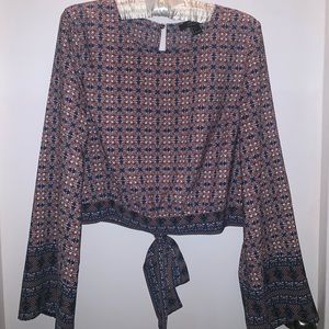 Bell Bottom Boho Blouse